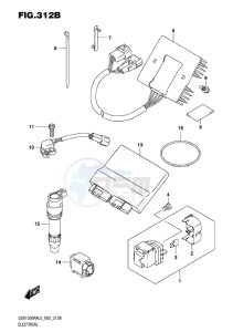 GSX-1300R ABS HAYABUSA EU drawing ELECTRICAL