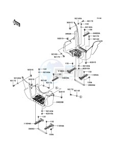 KVF750_4X4 KVF750DBF EU GB drawing Footrests