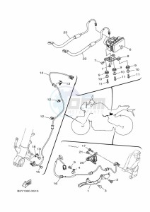 MT-10 MTN1000 (B5Y1) drawing ELECTRICAL 3