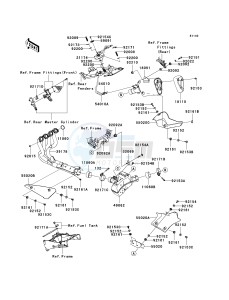 ZX 600 R [NINJA ZX-6R MONSTER ENERGY] (R9FA) R9FA drawing MUFFLER-- S- -