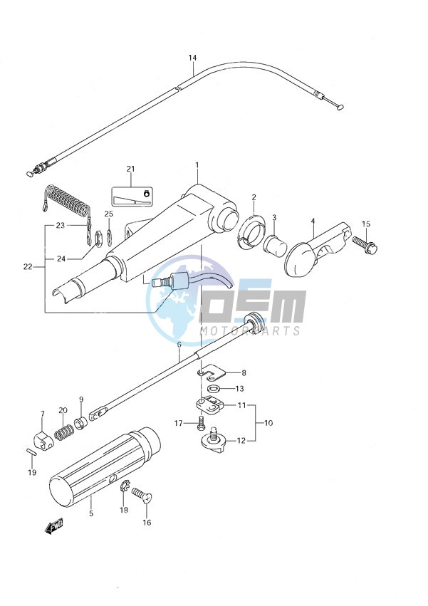 Tiller Handle