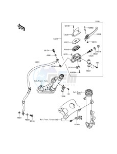 VULCAN_S EN650AFF XX (EU ME A(FRICA) drawing Front Master Cylinder