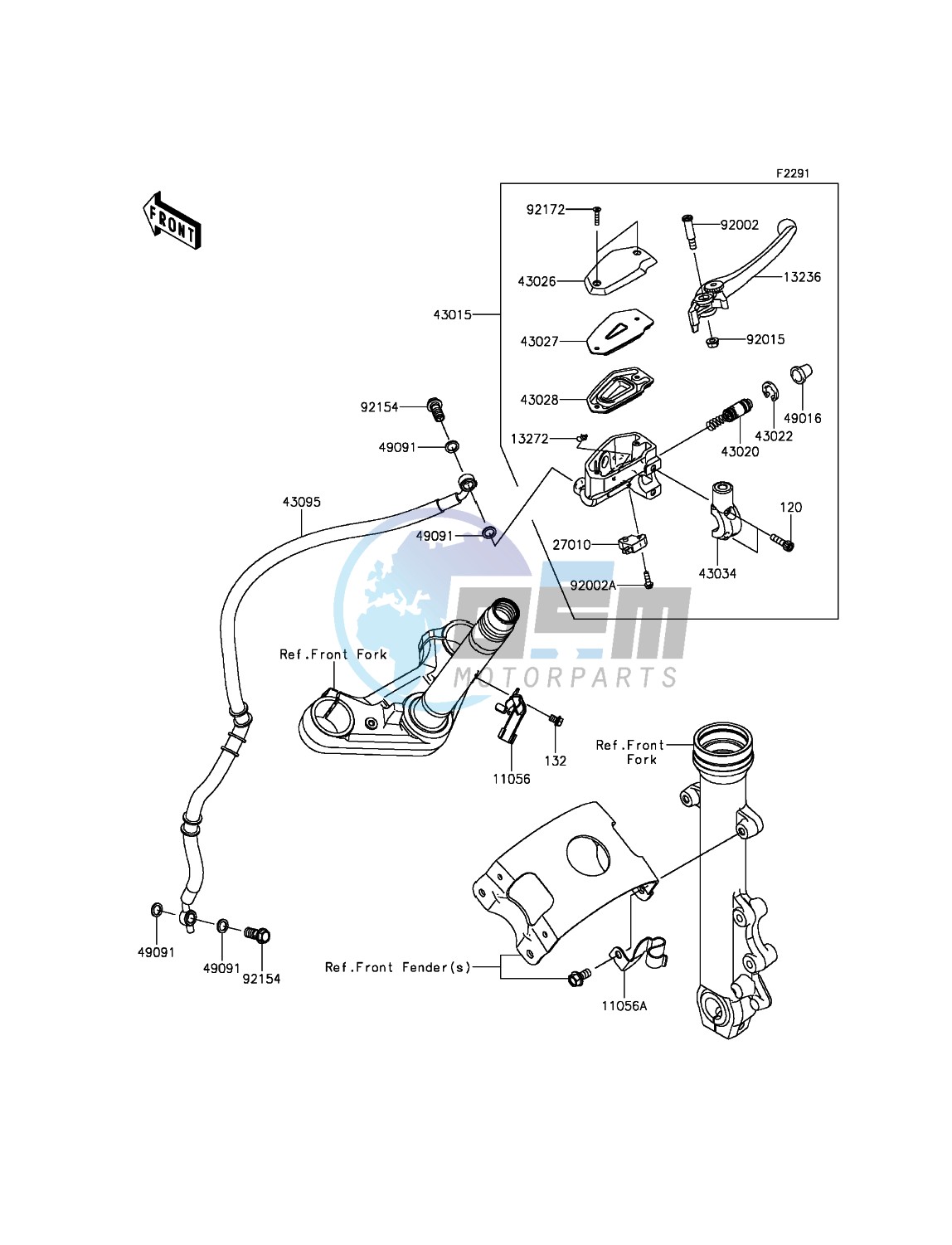 Front Master Cylinder