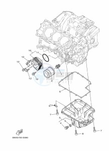 XSR900 MTM850 (BAEE) drawing OIL CLEANER