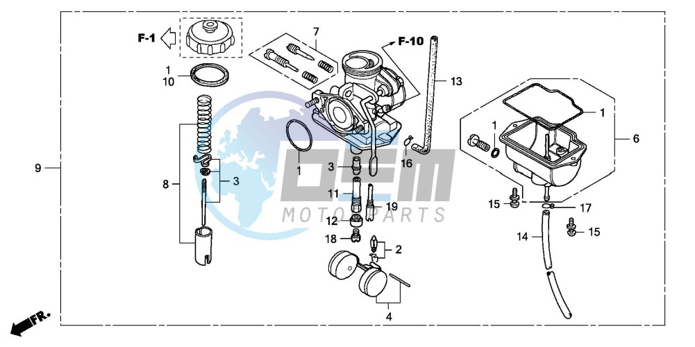 CARBURETOR (CRF80F)