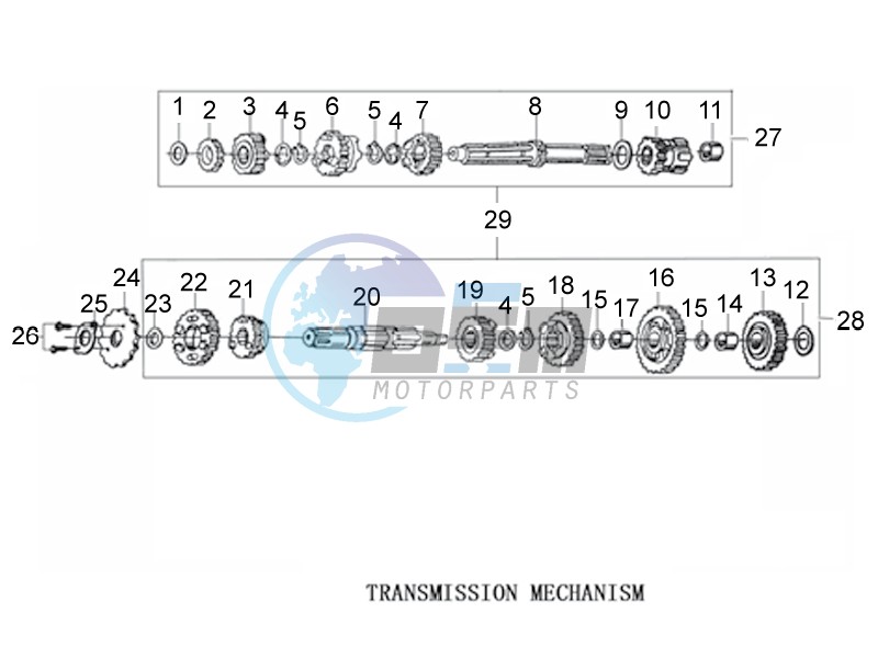 Gear-box components