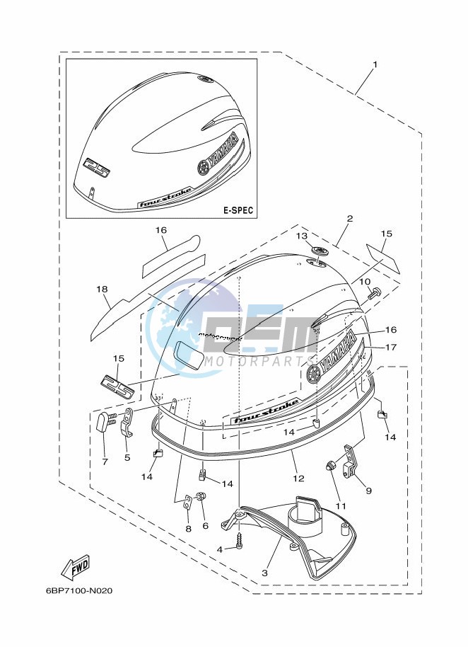 TOP-COWLING