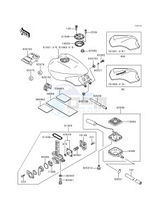 ZG 1000 A [CONCOURS] (A10-A14 A11 Can only) [CONCOURS] drawing FUEL TANK