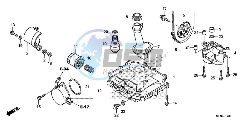 OIL PAN/ OIL PUMP