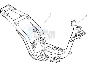 Liberty 150 4t 2v ie e3 (Vietnam) drawing Frame bodywork