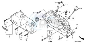 VT750C9 Ireland - (EK / MME) drawing RIGHT CRANKCASE COVER