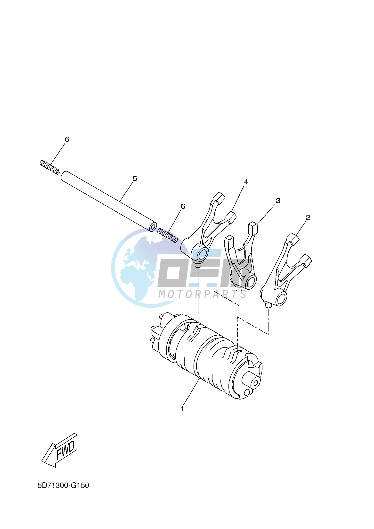 SHIFT CAM & FORK