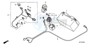 CBR1000RA9 Europe Direct - (ED / ABS MME REP) drawing BATTERY (CBR1000RA)