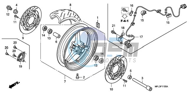 FRONT WHEEL