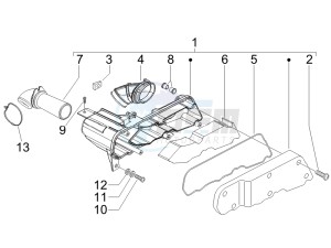 Fly 50 2t drawing Air filter