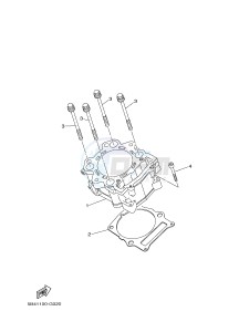 YXM700E YXM70VPXJ VIKING EPS (B5F3) drawing CYLINDER