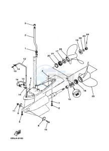 D150H drawing PROPELLER-HOUSING-AND-TRANSMISSION-3