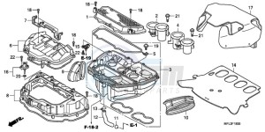 CBR1000RR9 UK - (E / MKH MME REP) drawing AIR CLEANER