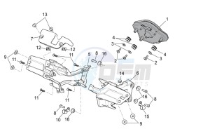 RSV4 1000 APRC Factory ABS (AU, CA, EU, J, RU, USA) drawing Dashboard