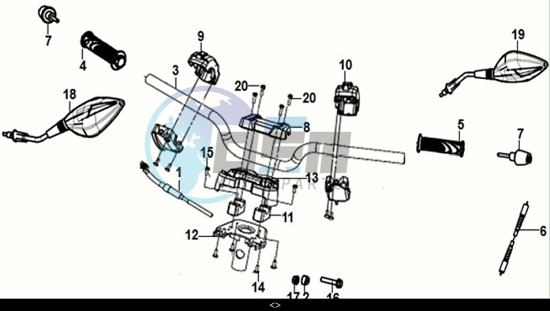 CABLE - SWITCH - HANDLE LEVER