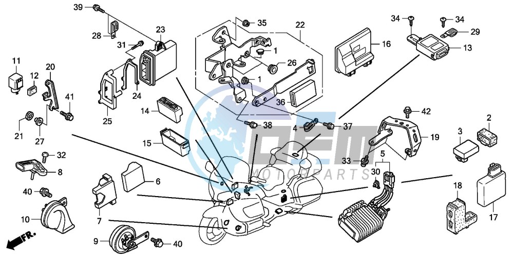 CONTROL UNIT (GL18007/8) (AIRBAG)