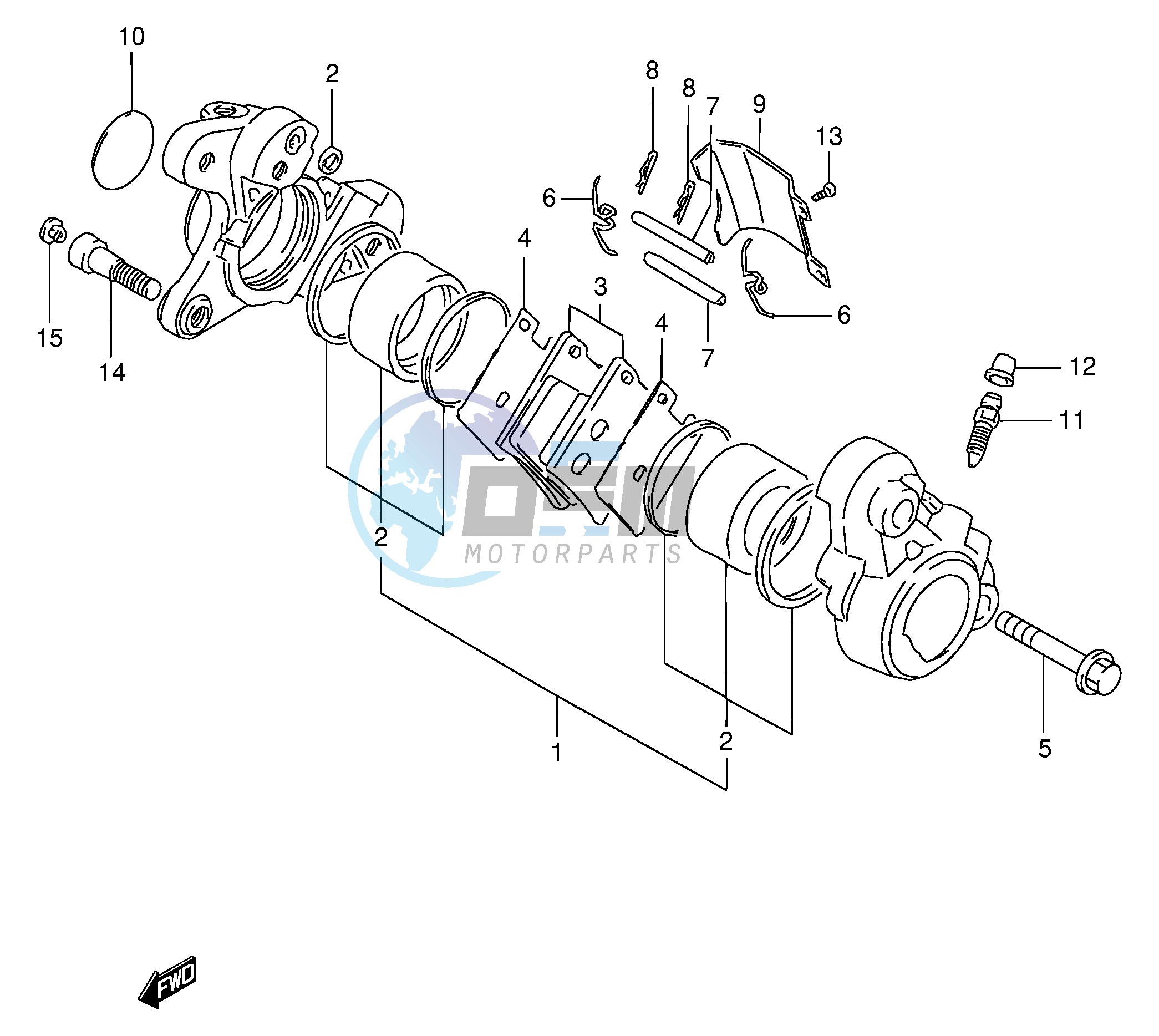 FRONT CALIPER