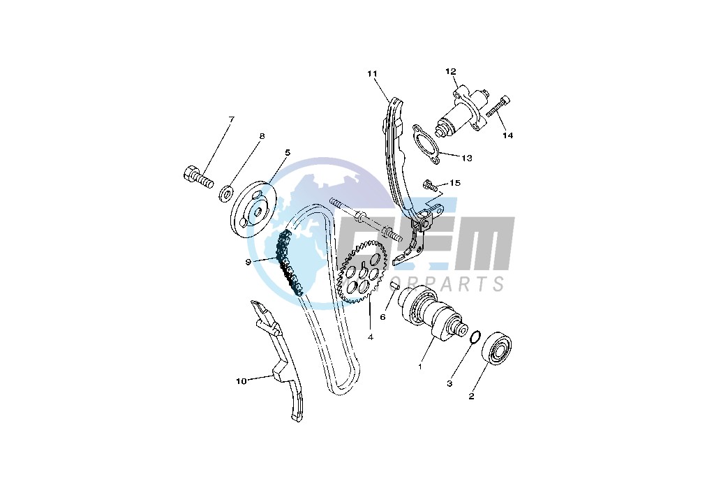 CAMSHAFT- CHAIN