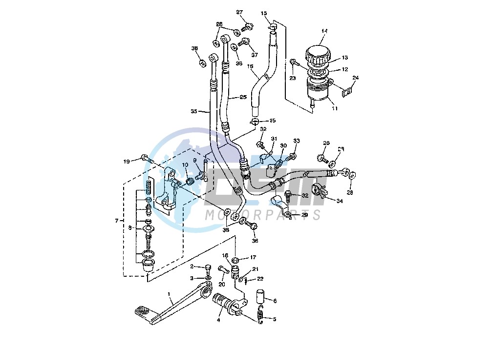 REAR MASTER CYLINDER