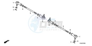 TRX420FMA Australia - (U / 2U 4WD) drawing TIE ROD