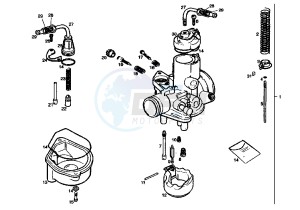 MITO 50 drawing CARBURETOR