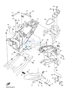 XJ6S 600 DIVERSION (S-TYPE) (36CA) drawing FENDER