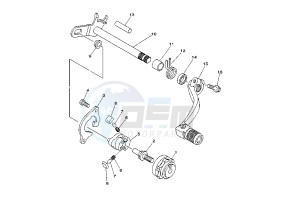 WR F 250 drawing SHIFT SHAFT