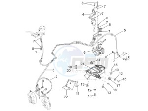 RSV4 1000 Racing Factory L.E. (APAC) (AUS, CP, Ja, MY, NZ, RI, VN) drawing ABS Brake system