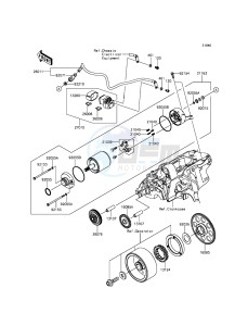 ER-6N_ABS ER650FDS XX (EU ME A(FRICA) drawing Starter Motor