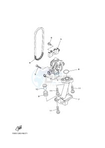 MT07A MT-07 ABS 700 (1XB3) drawing OIL PUMP