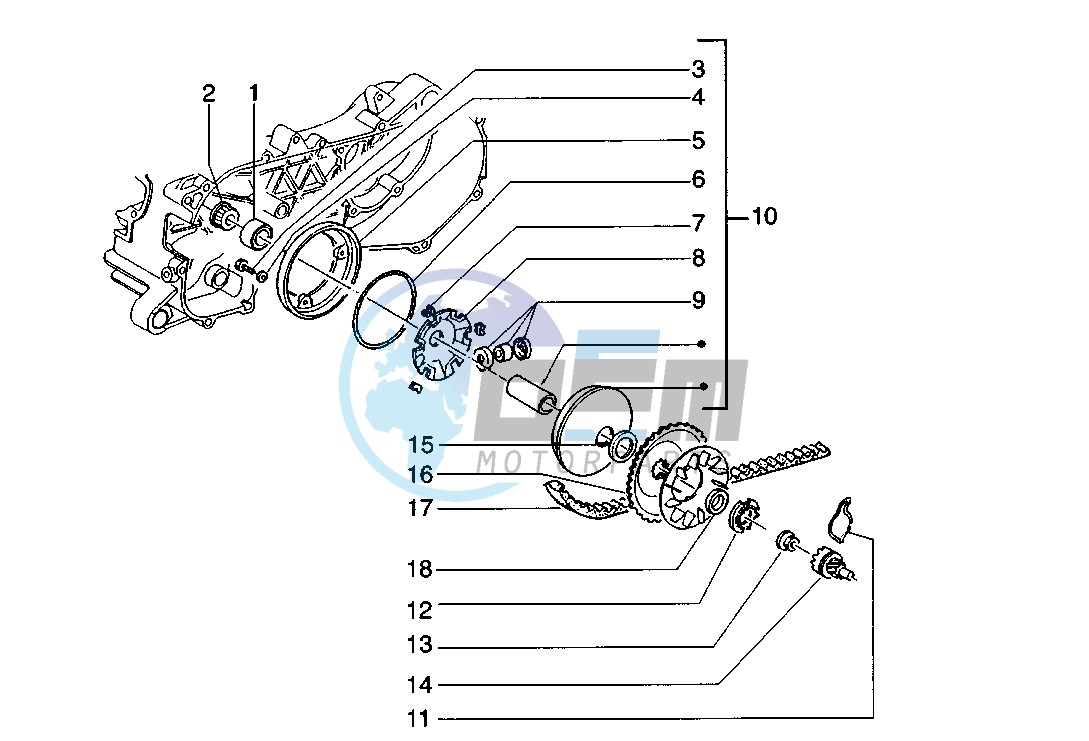 Driving pulley