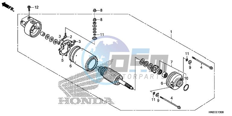 STARTER MOTOR