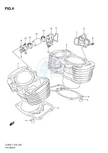 VL800 (E2) VOLUSIA drawing CYLINDER