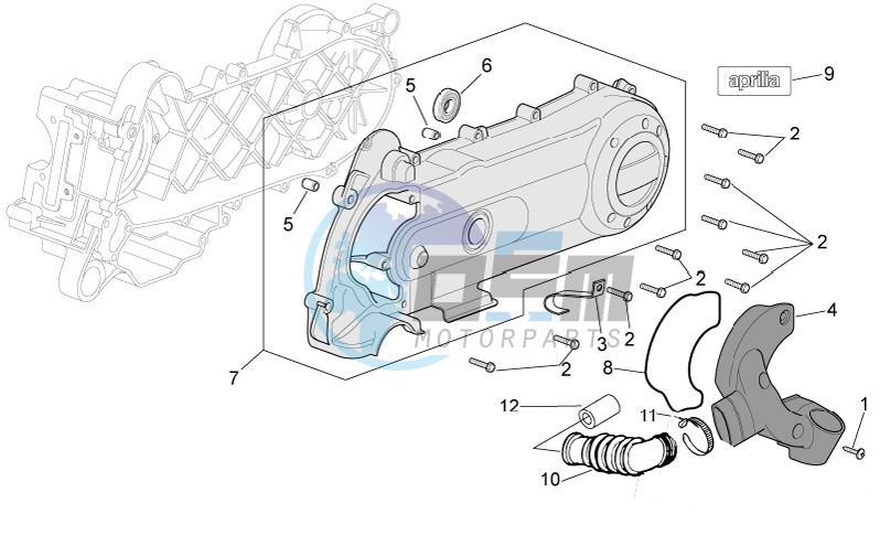 Variator cover