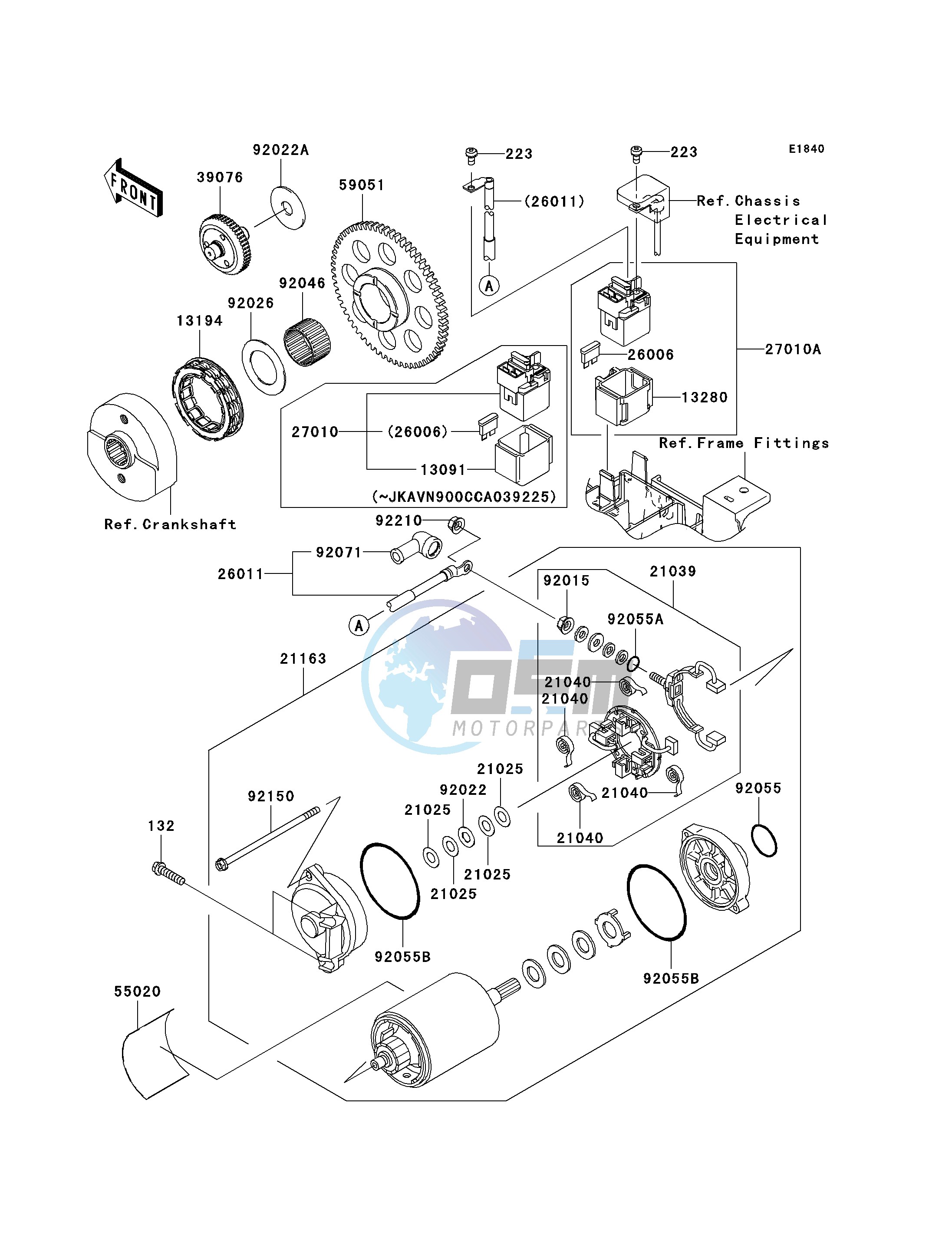 STARTER MOTOR