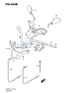 UH200 BURGMAN EU drawing HANDLEBAR