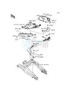 ER-6N ER650EDS XX (EU ME A(FRICA) drawing Side Covers/Chain Cover