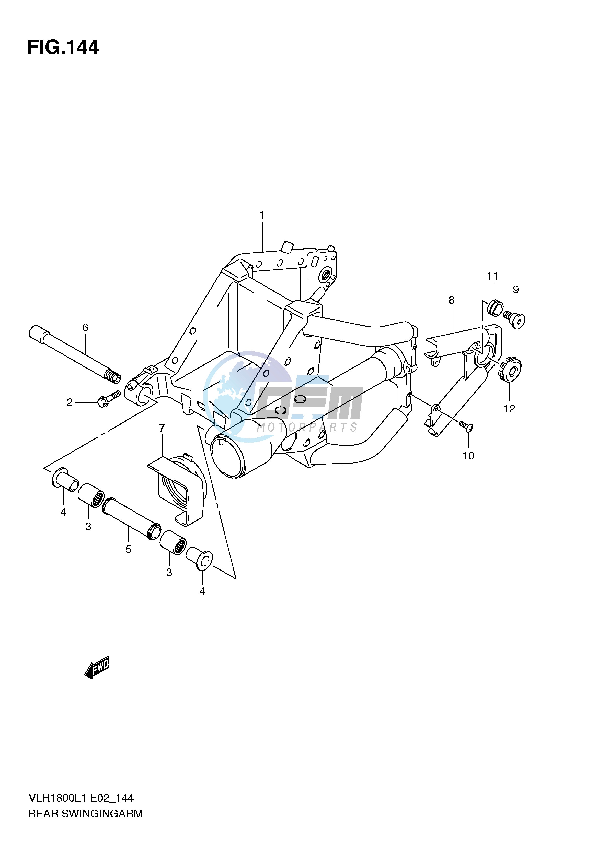 REAR SWINGING ARM