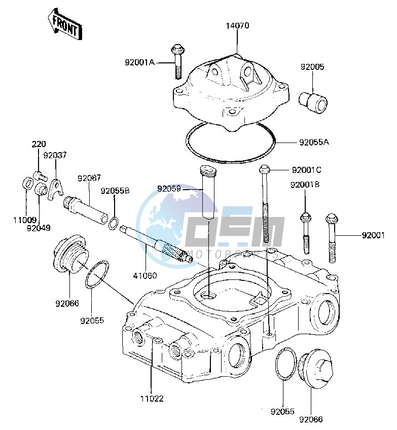 CYLINDER HEAD COVER -- 81 B2- -