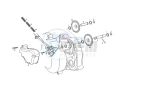 SENDA R X-RACE - 50 CC 2T EU2 drawing OIL PUMP