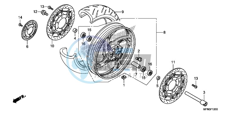 FRONT WHEEL