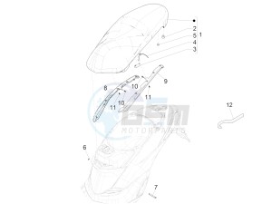 LIBERTY 150 150 IGET 4T 3V IE ABS (NAFTA) drawing Saddle/seats