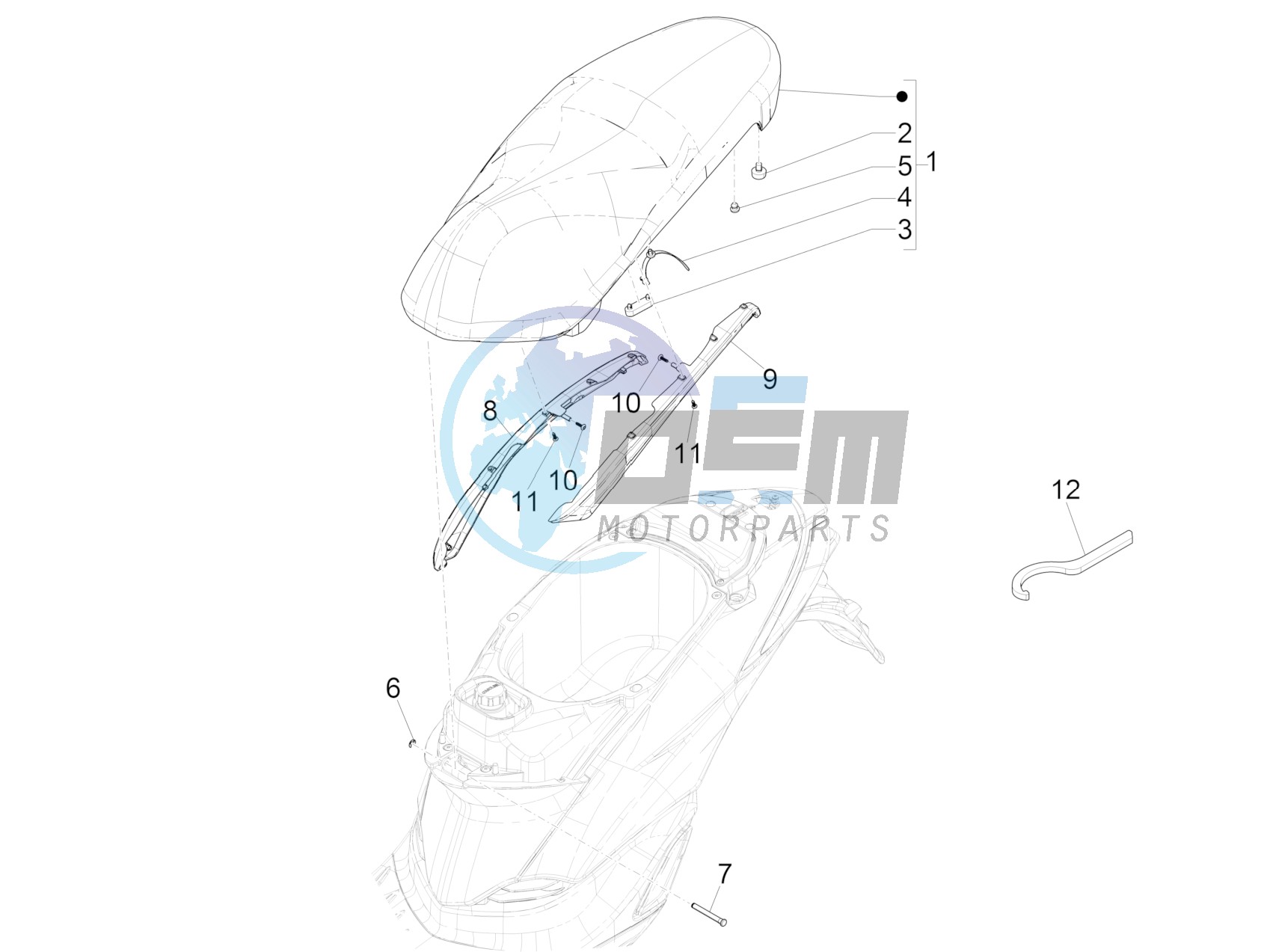 Saddle/seats