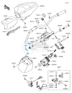 JET SKI ULTRA LX JT1500KHF EU drawing Handlebar