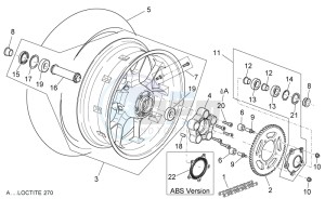 Dorsoduro 750 ABS USA-CND (NAFTA) (CND, USA) drawing Rear wheel